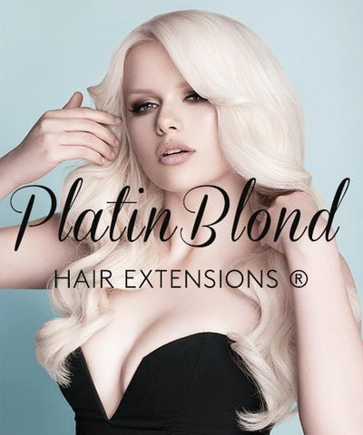 CLIP-IN EXTENSIONS Platinblond