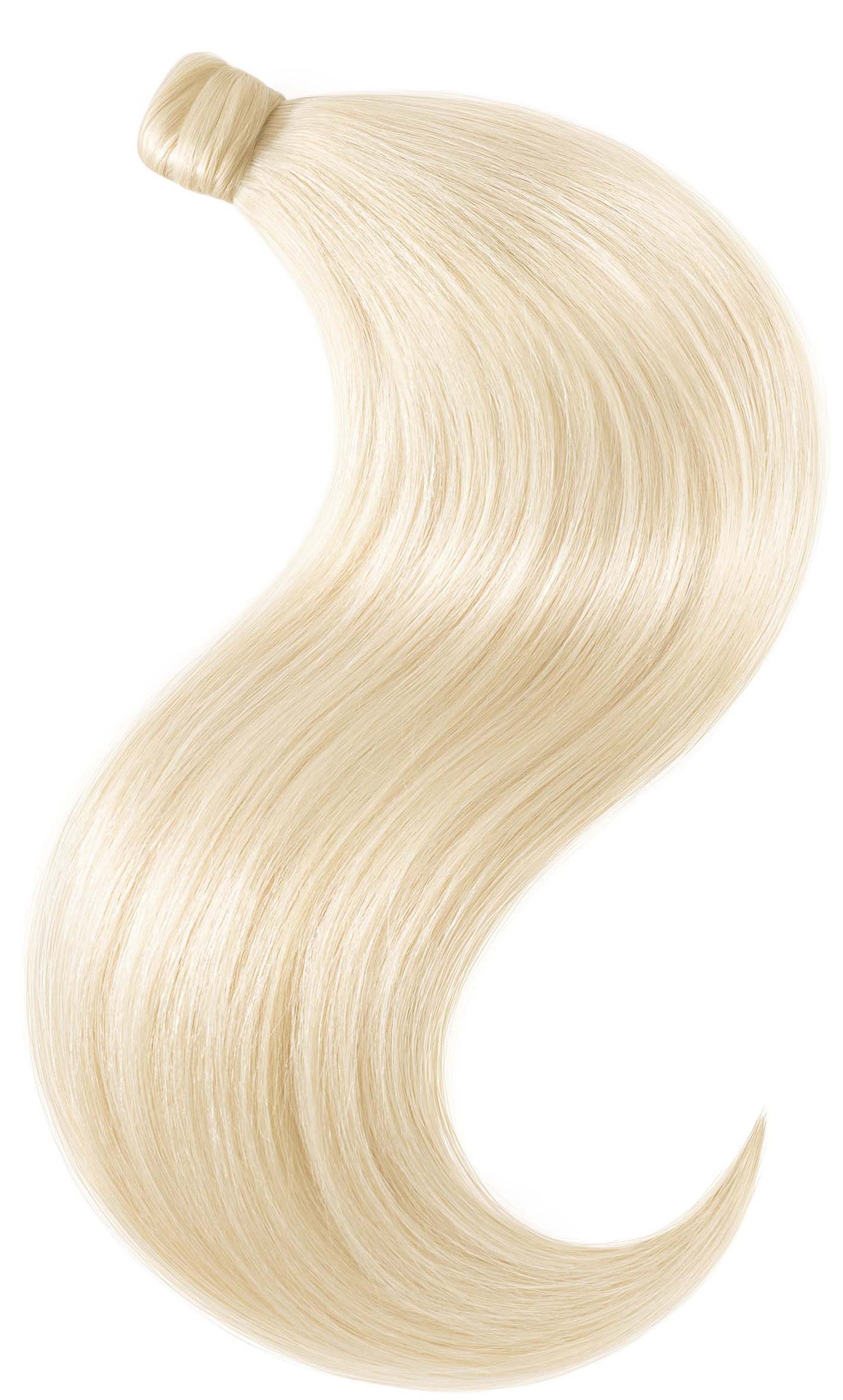 PONYTAIL Platinblond Clip-in Pony Extensions