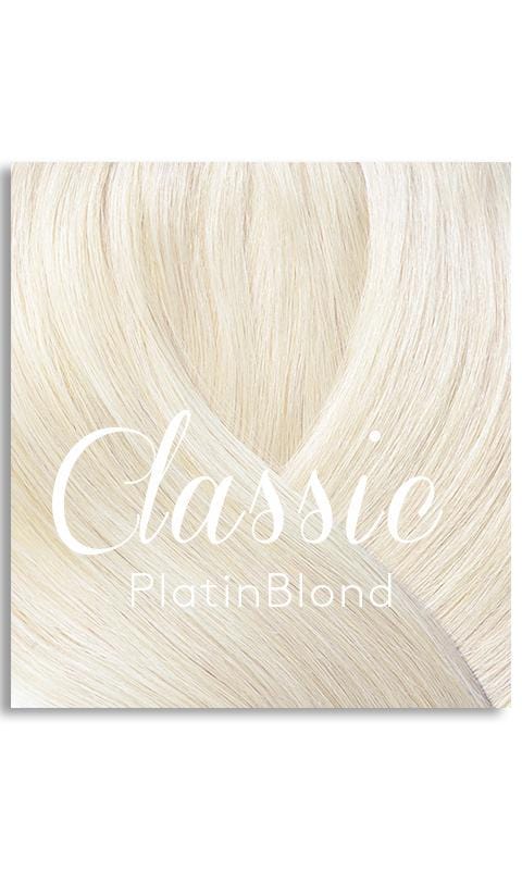 Platinblond Haarfarbe for Hair Extensions