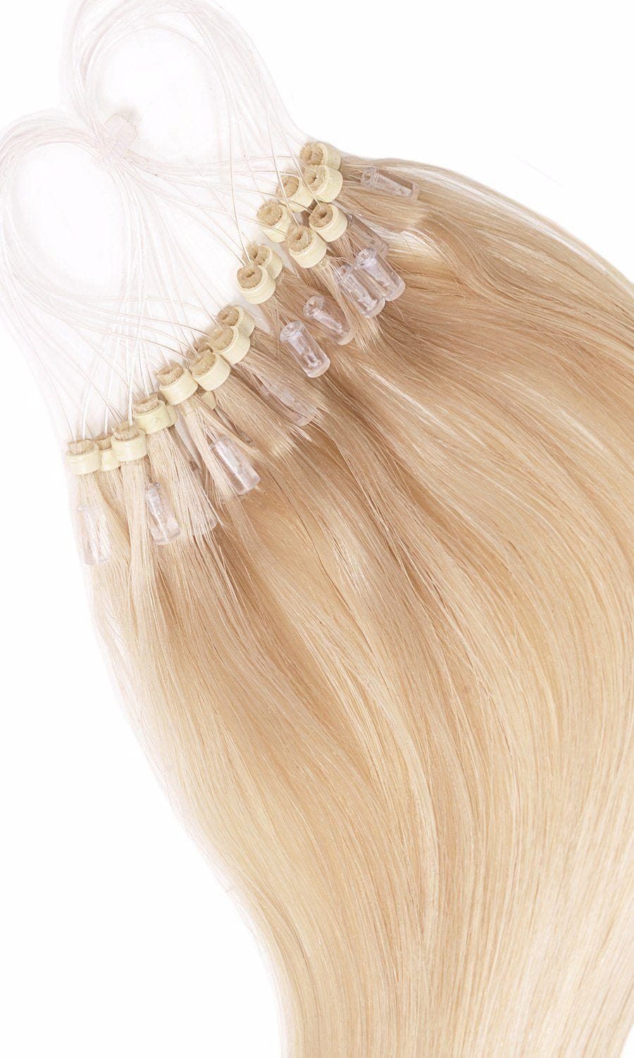 Pro Deluxe Microring Hair Extensions - Honigblond 