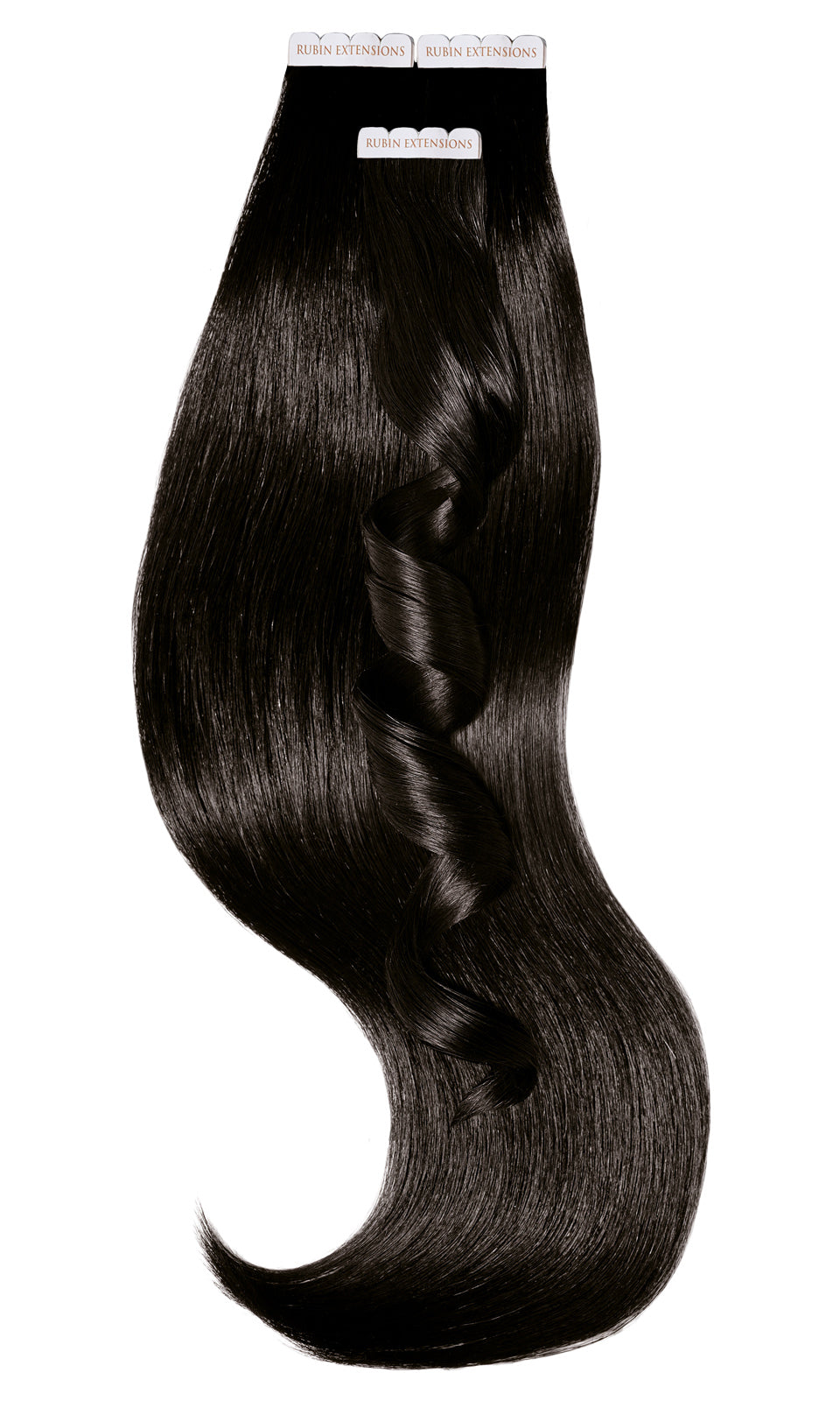 TAPE - IN EXTENSIONS EXCELLENCE LINE Natural Color Schwarz-Braun