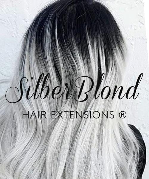 CLIP-IN EXTENSIONS Silberblond