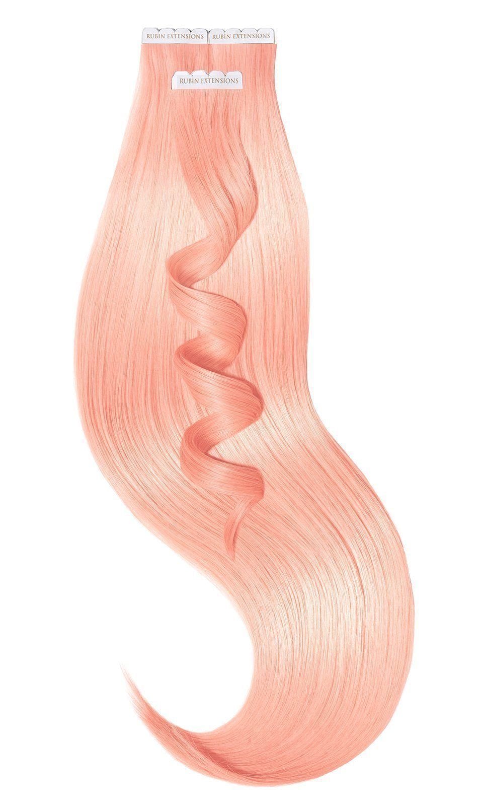 PRO DELUXE LINE PASTELL Peach Pastell Tape-in Hair Extensions