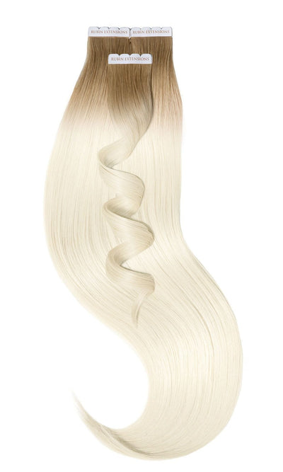 PREMIUM LINE Shadowed Blonde Tape-in Hair Extensions